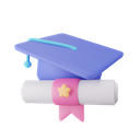 A hat and a diploma